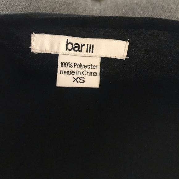 Bar III sheer button down - Picture 2 of 5